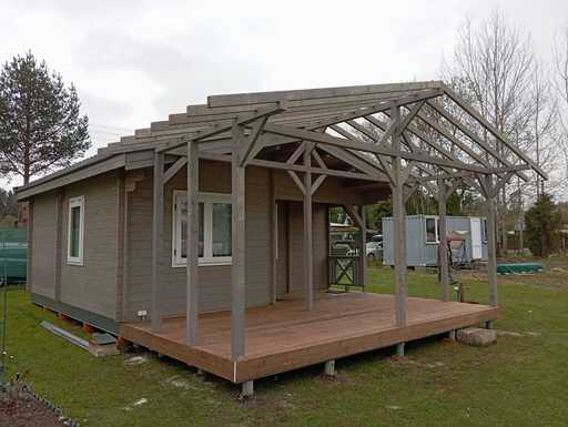Bedste Pergola Idéer til en Lille Have: En Træoverdækning Tilknyttet Huset og Andre Pladsbesparende Løsninger