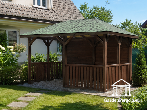3 × 4 m Gør-Det-Selv Trægazebo Uden Gulv – Hvad Har Du Brug For?